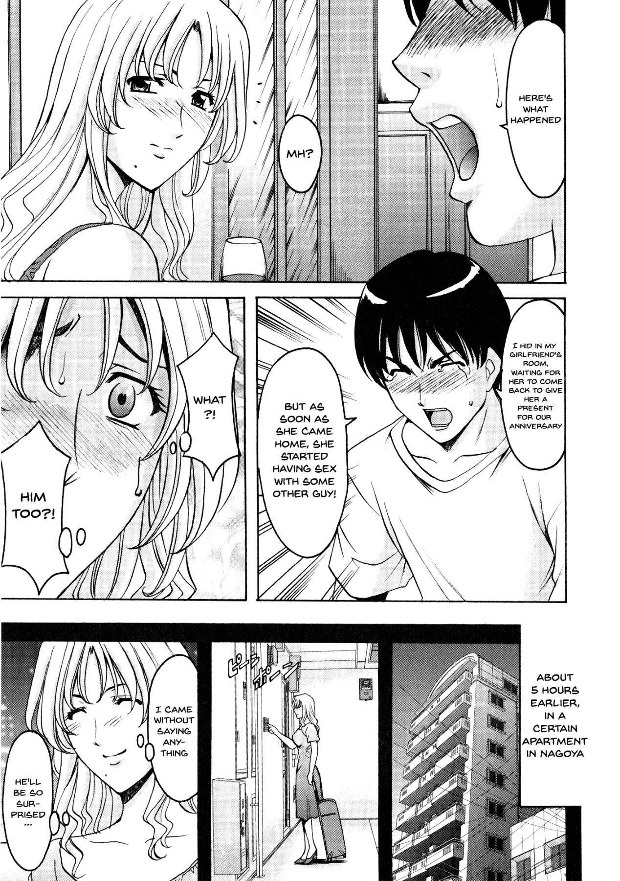 Hentai Manga Comic-A Seductive Older Woman's Apartment-Read-151